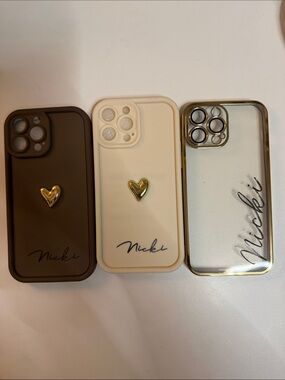 iPhone 13 Pro Max personalized phone case “Nicki”